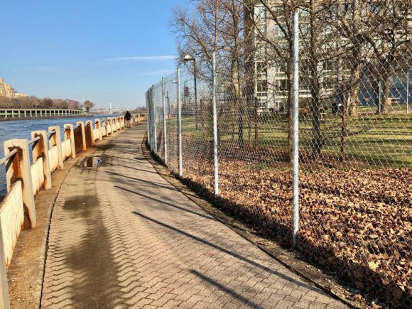 RIOC Pushes DEP for Safer, More Attractive West Promenade Unobstructed views returned as the industrial green peeled away.